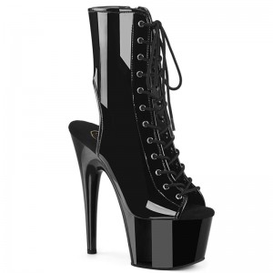 Pleaser Adore-1016 Women's Heels Boots Black | NZ BAIWKM