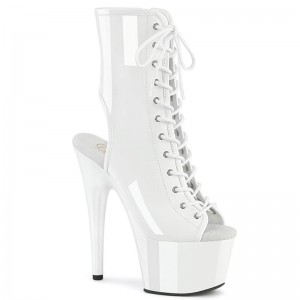 Pleaser Adore-1016 Women's Heels Boots White | NZ SHVRIY