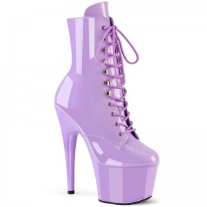 Pleaser Adore-1020 Women's Heels Boots Purple | NZ DRFINW