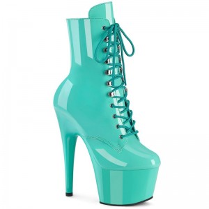 Pleaser Adore-1020 Women's Heels Boots Turquoise | NZ PBAZSQ