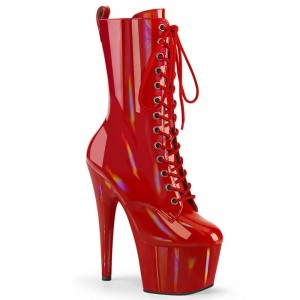 Pleaser Adore-1040WR-HG Women's Heels Boots Red | NZ LWKQCG