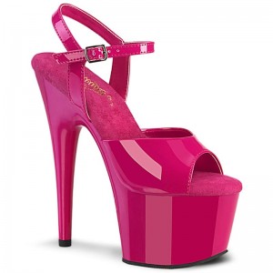 Pleaser Adore-709 Women's Platform Heels Sandals Pink | NZ ERXWFB