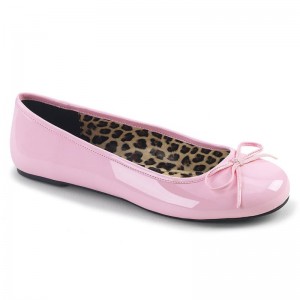 Pleaser Anna-01 Women's Ballet Flats Pink | NZ HLYFQG