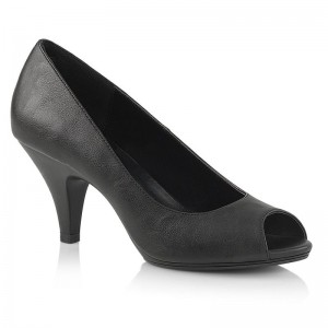 Pleaser Belle-362 Vegan Leather Women's Pumps Black | NZ LWPRXC