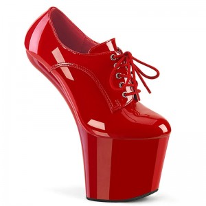 Pleaser Craze-860 Women's Pumps Red | NZ YKDUEC