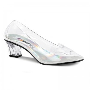 Pleaser Crystal-103 Women's Pumps Clear | NZ GMRIXA