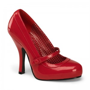 Pleaser Cutiepie-02 Women's Pumps Red | NZ NWPRAZ