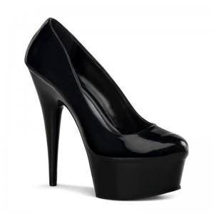 Pleaser Delight-685 Women's Pumps Black | NZ QHDZBU