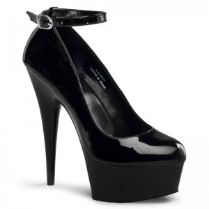 Pleaser Delight-686 Women's Pumps Black | NZ VIOKSW