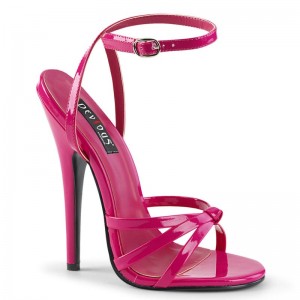 Pleaser Domina-108 Women's Heels Sandals Pink | NZ YTJLKB