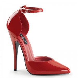 Pleaser Domina-402 Women's Pumps Red | NZ YTXGAI