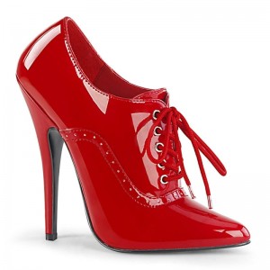 Pleaser Domina-460 Women's Pumps Red | NZ ICARMH