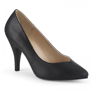 Pleaser Dream-420W Vegan Leather Women's Pumps Black | NZ NTWQSY