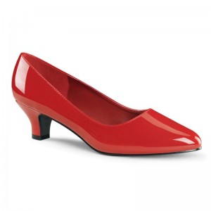 Pleaser Fab-420 Women's Pumps Red | NZ FQYIUK