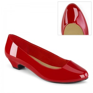 Pleaser Gwen-01 Women's Pumps Red | NZ VRACIE