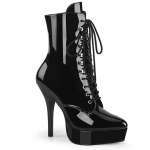 Pleaser Indulge-1020 Women's Heels Boots Black | NZ PASYHK