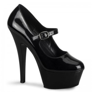 Pleaser Kiss-280 Women's Pumps Black | NZ GOEADK