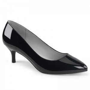 Pleaser Kitten-01 Women's Pumps Black | NZ YBKLHE