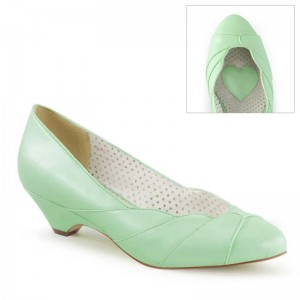 Pleaser Lulu-05 Women's Pumps Green | NZ IGMELK