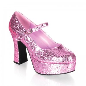 Pleaser Maryjane-50G Women's Pumps Pink | NZ VCWQPK