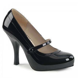 Pleaser Pinup-01 Women's Pumps Black | NZ WASJOF