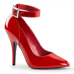 Pleaser Seduce-431 Women's Pumps Red | NZ HYMXTD