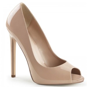 Pleaser Sexy-42 Women's Pumps Beige | NZ UIKJRO