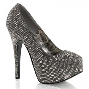 Pleaser Teeze-06R Women's Pumps Grey | NZ OTSRLI