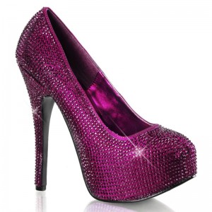 Pleaser Teeze-06R Women's Pumps Purple | NZ OPZADL