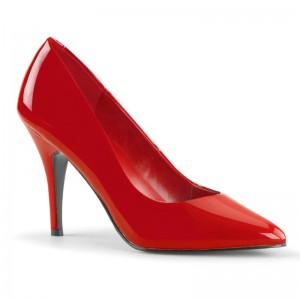 Pleaser Vanity-420 Women's Pumps Red | NZ FZGALD