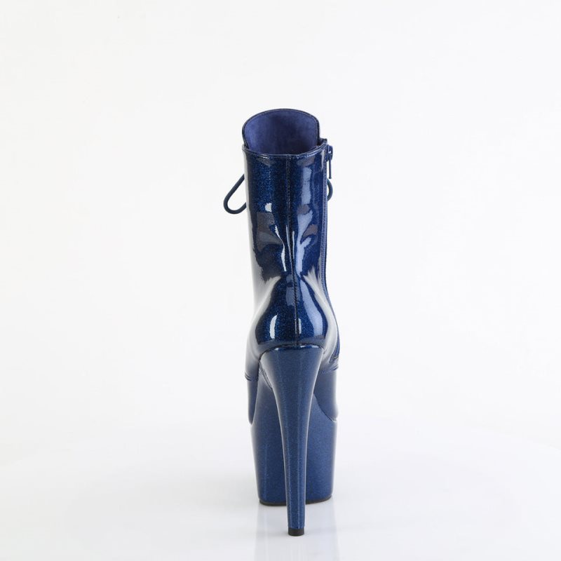 Pleaser Adore-1020GP Women's Heels Boots Navy | NZ CRGHSI