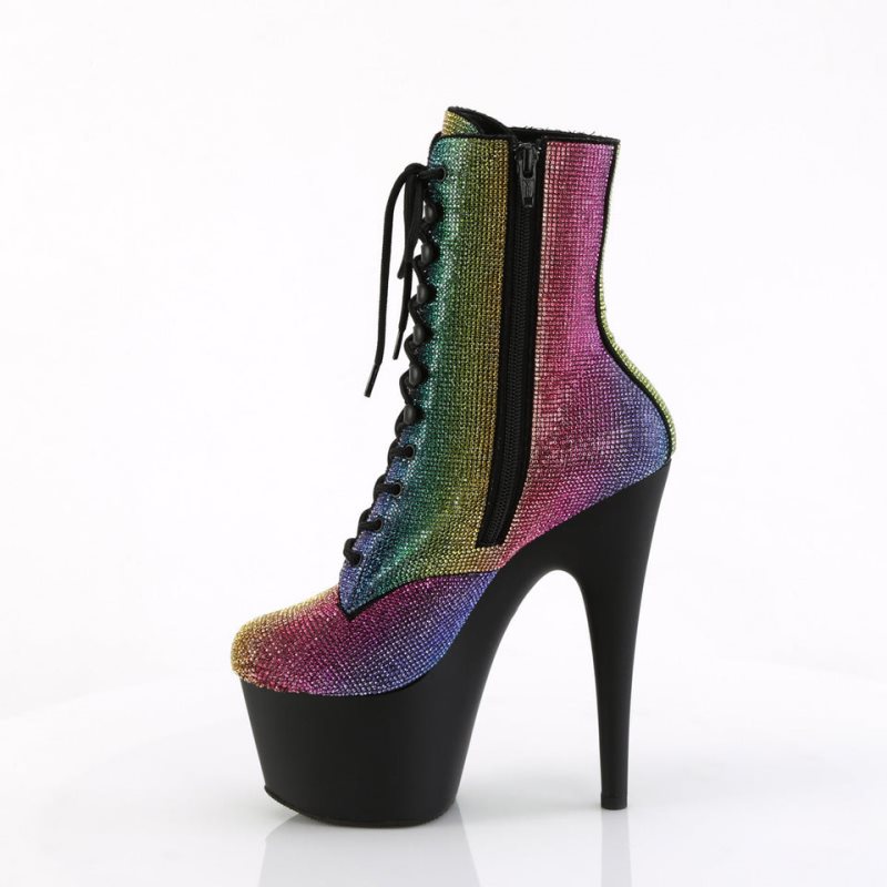 Pleaser Adore-1020RS Women's Heels Boots Multicolor / Black | NZ HREGKW