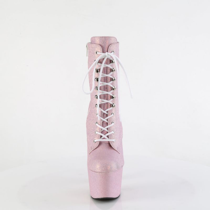 Pleaser Adore-1020SDG Women's Heels Boots Pink | NZ TAQOCK