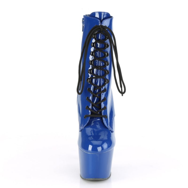 Pleaser Adore-1020 Women's Heels Boots Blue | NZ WGVESO