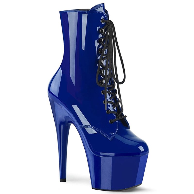 Pleaser Adore-1020 Women\'s Heels Boots Blue | NZ WGVESO