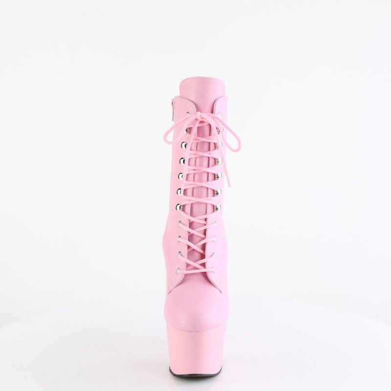 Pleaser Adore-1020 Women's Heels Boots Pink | NZ HLMBNS