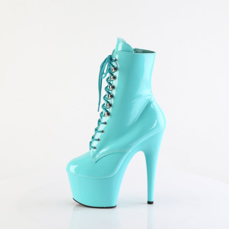 Pleaser Adore-1020 Women's Heels Boots Turquoise | NZ PBAZSQ