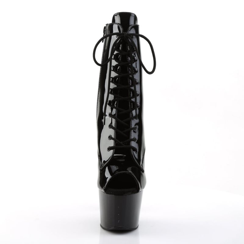 Pleaser Adore-1021 Women's Heels Boots Black | NZ DRLAKT