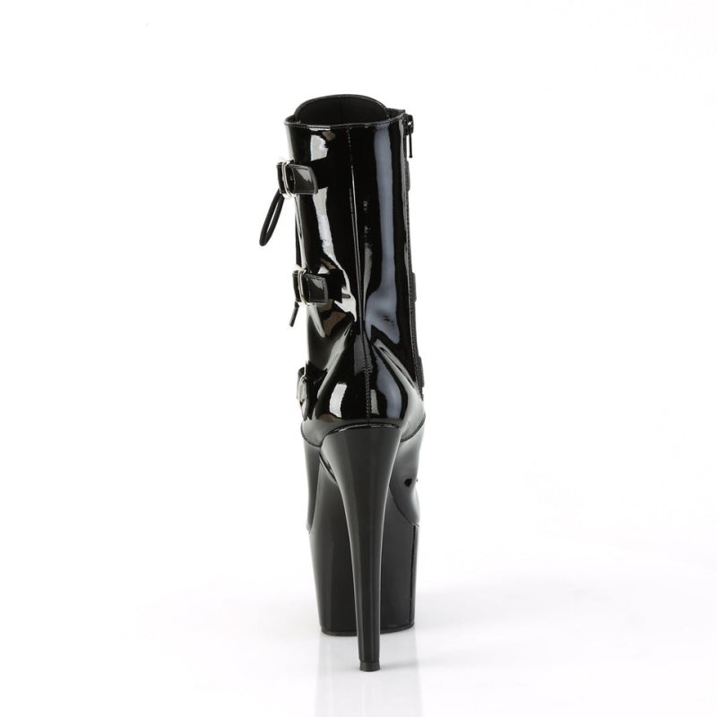 Pleaser Adore-1043 Women's Heels Boots Black | NZ ASEQVJ