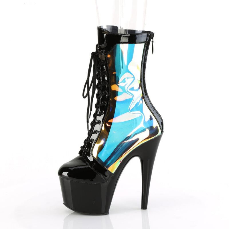 Pleaser Adore-1047 Women's Heels Boots Black | NZ IXYHZA