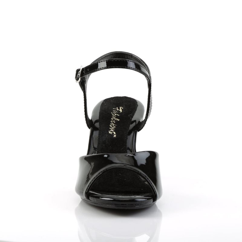 Pleaser Belle-309 Women's Heels Sandals Black | NZ EPNHAB