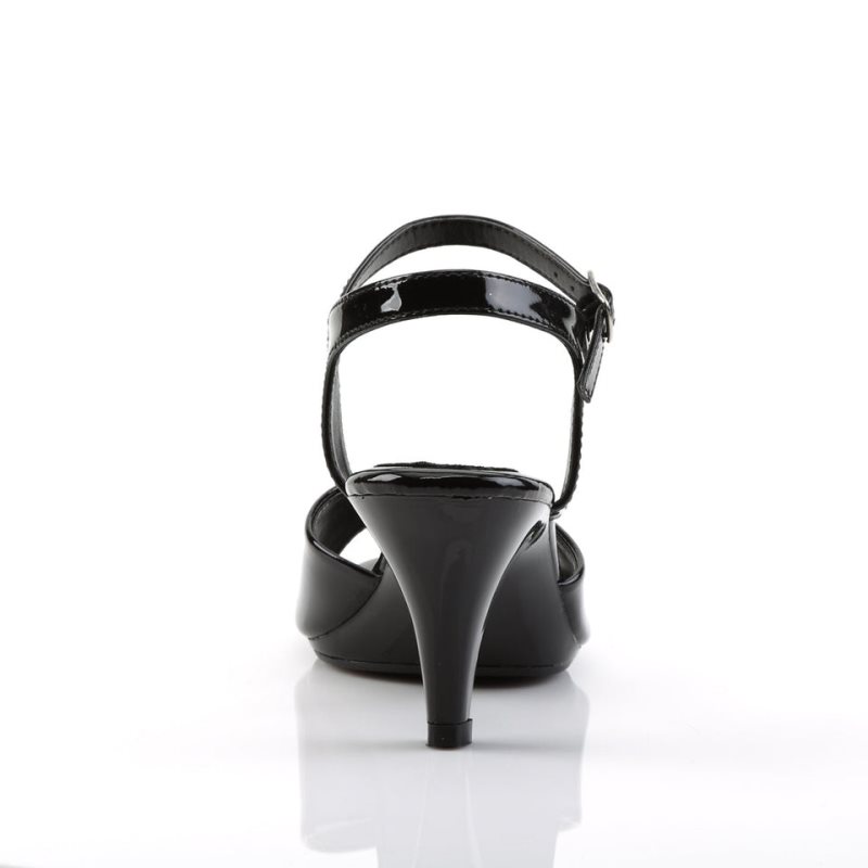 Pleaser Belle-309 Women's Heels Sandals Black | NZ EPNHAB