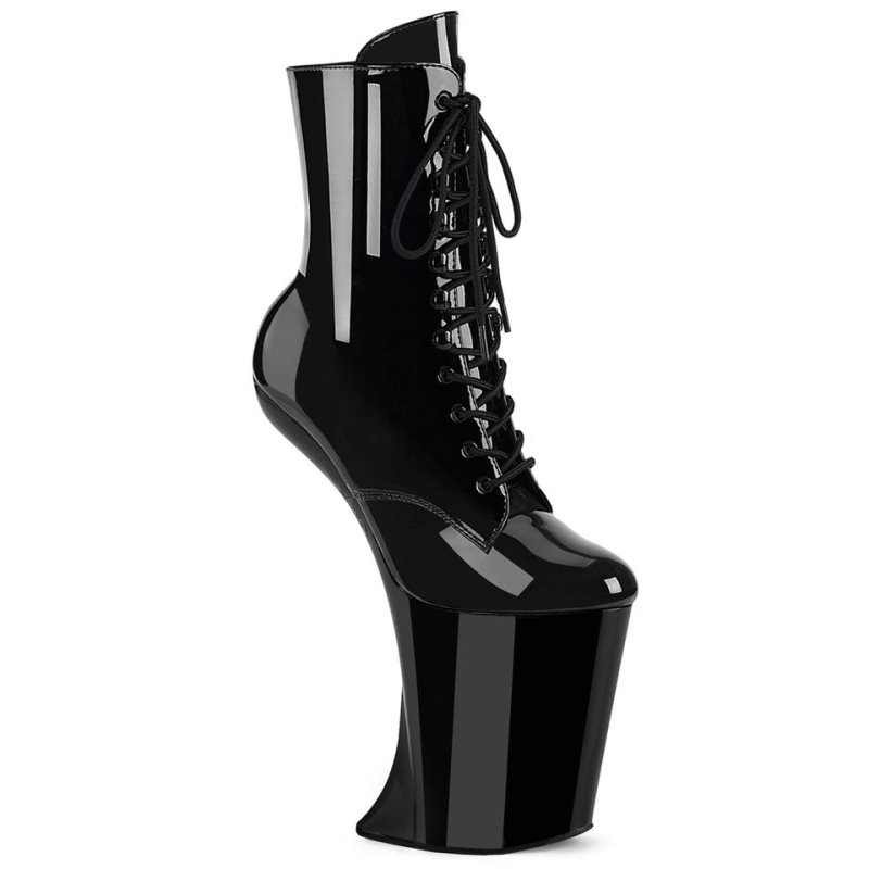 Pleaser Bewitched-1020 Women\'s Heels Boots Black | NZ WZGCRY