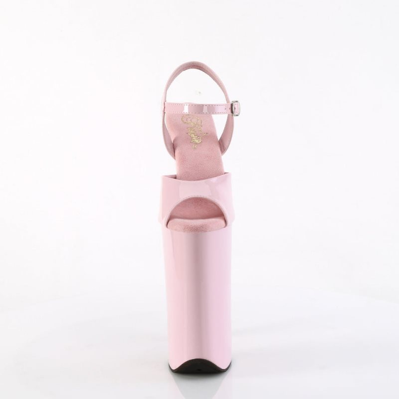 Pleaser Beyond-009 Women's Platform Heels Sandals Pink | NZ BTOUIZ