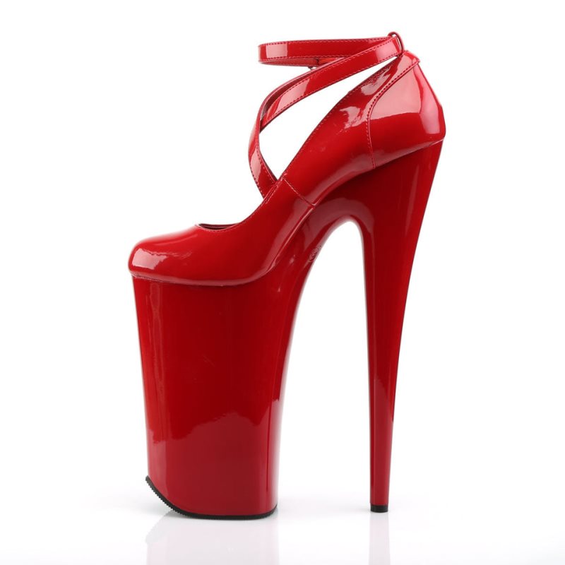 Pleaser Beyond-087 Women's Pumps Red | NZ HCTLIS