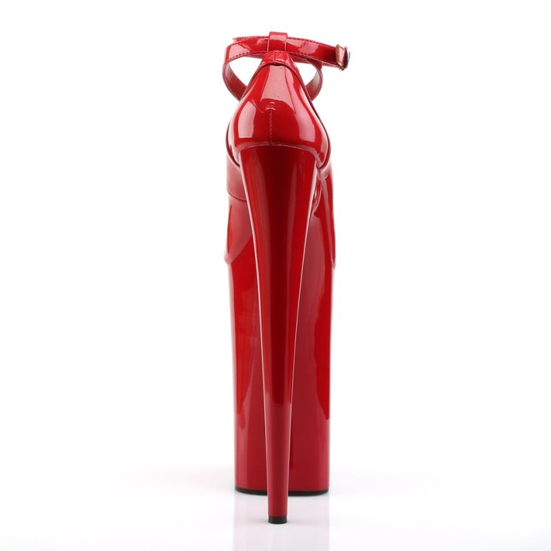 Pleaser Beyond-087 Women's Pumps Red | NZ HCTLIS