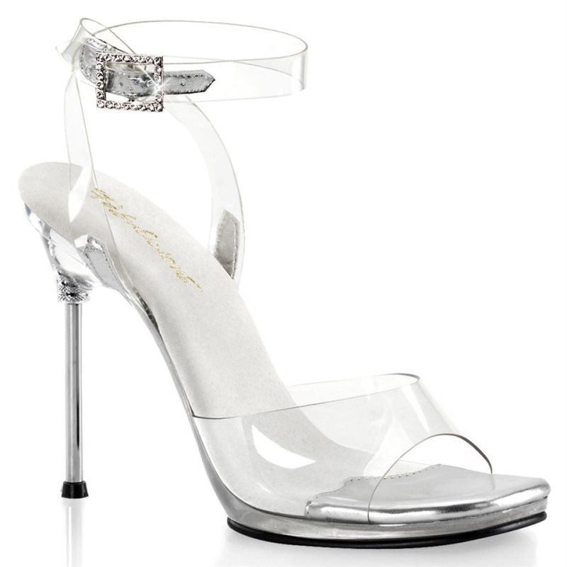 Pleaser Chic-06 Women\'s Heels Sandals Clear | NZ NPCDLS