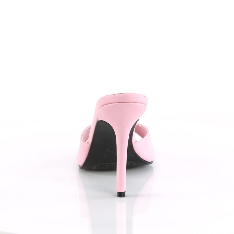 Pleaser Classique-01 Women's Slides Pink | NZ SBDOVY