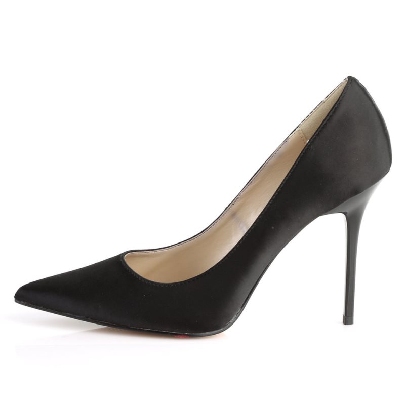 Pleaser Classique-20 Women's Pumps Black | NZ NGVZRB