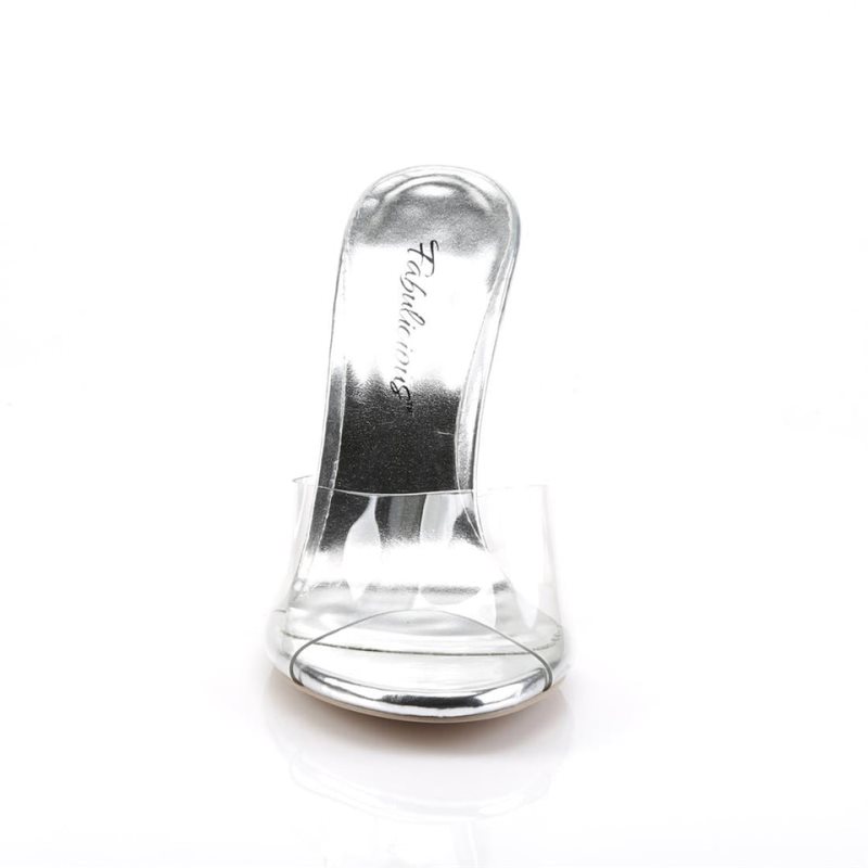 Pleaser Clearly-401 Women's Slides Clear | NZ OSVQEL